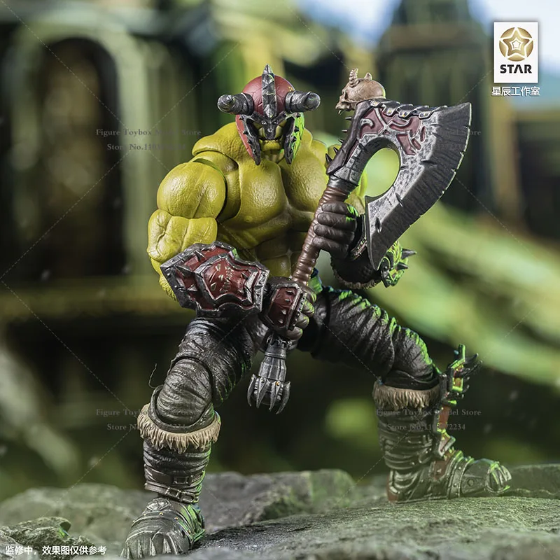 Оригинальная Коллекционная Фигурка Star Studio 1/12 Green Orc, Античная Фигурка боя, цвет кожи Orks, аксессуары для тела, сумка, полный комплект 6 дюймов