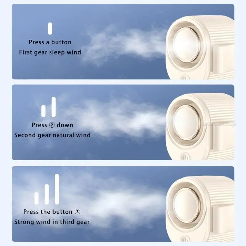 27RB Портативный вентилятор практического охлаждения тела для поездок на улицу и активности на открытом воздухе