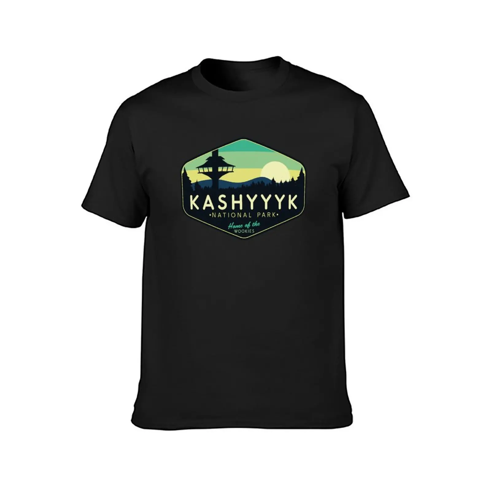 Kashyyyk - National Park T-Shirt oversizeds aesthetic clothes designer t shirt men