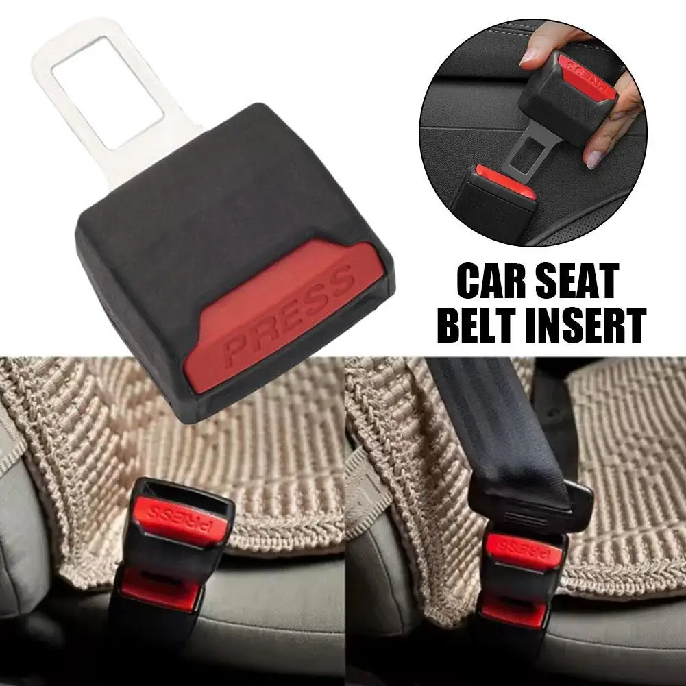 Seat Belt Clip High Quality Safety Adjustable Seat Car Seat Belt Black Universal Belts Accessories Extender Tough Clip M0B3