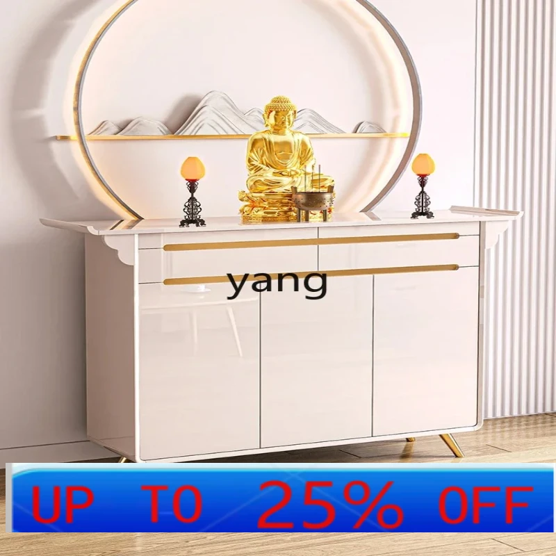 LHH household shrine modern light luxury case table God of Wealth table
