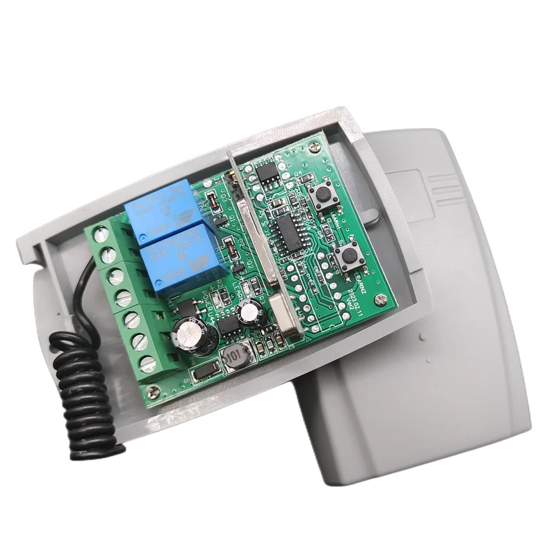 電気ガレージドアレシーバー,ローリングドア,DC 12-24v,433.92 mhz,433 mhz
