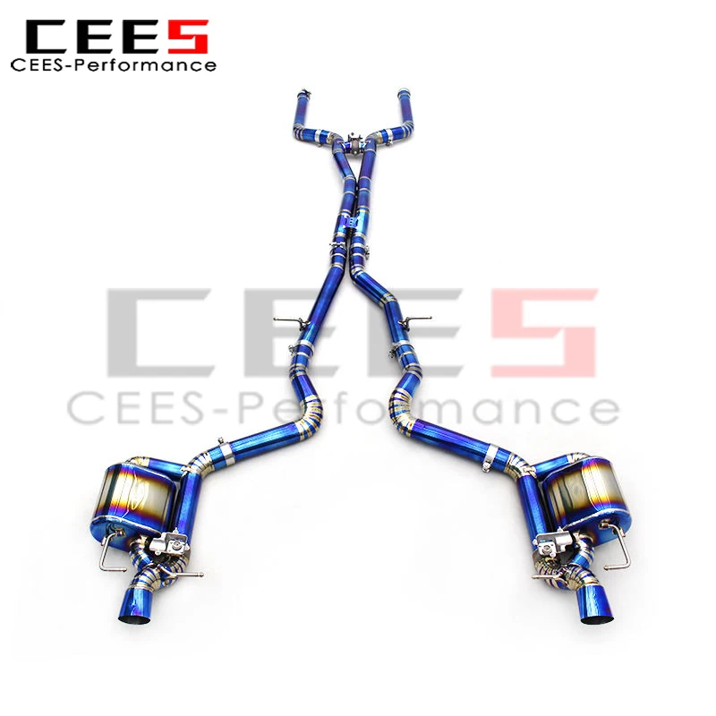 CEES Valvetronic Catback Exhaust for 2019-2023 Mercedes AMG GT63 GT63S 4.0T Muffler Exhaust Pipes OEM Valve System