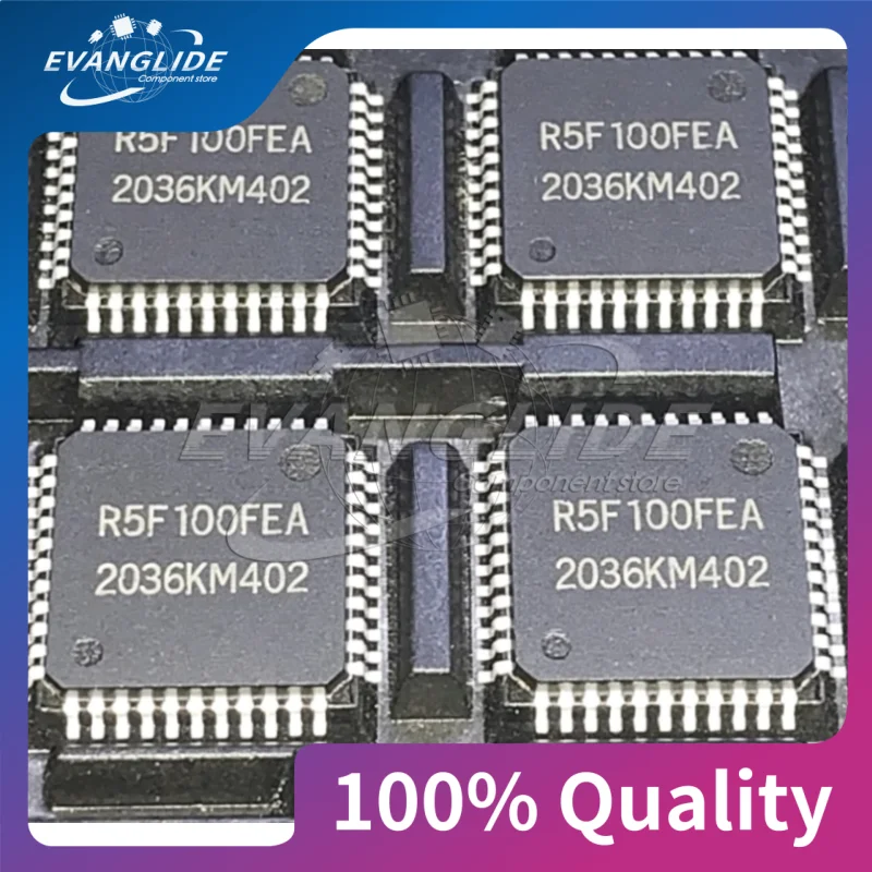5 PCS/LOT R5F100F SERIES R5F100FEA R5F100FGA R5F100FJA R5F100FFA R5F100FCA R5F100FAA QFP CHIP