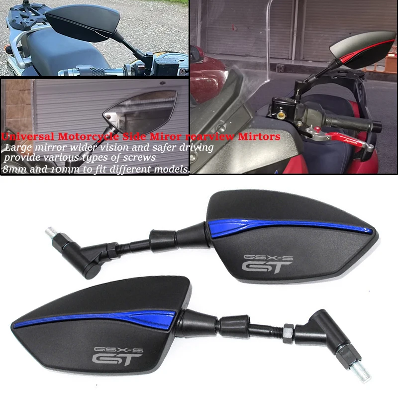 For GSX-S1000GT GSXS 1000 2022 2023 GSXS1000GT GSXSGT Motorcycle Side Rear View Rearview Mirrors