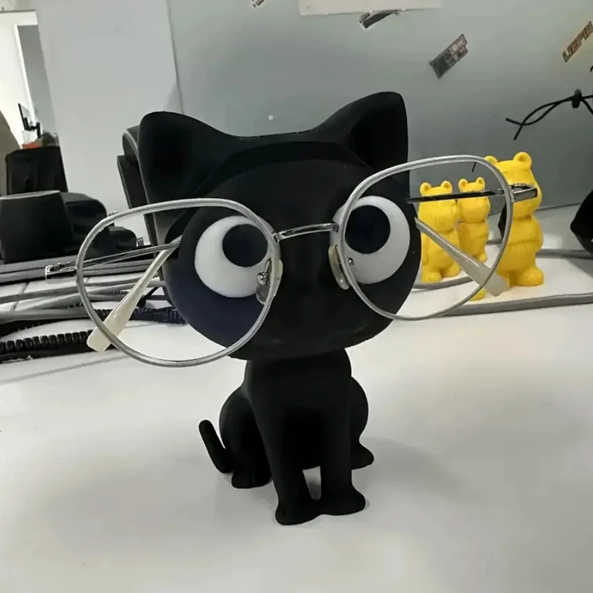 3D Printed Cat Eyeglasses Frame, Can Store Sunglasses, Regular Glasses, Desktop Organizer, Birthday Gift, Valentine's Day Gift