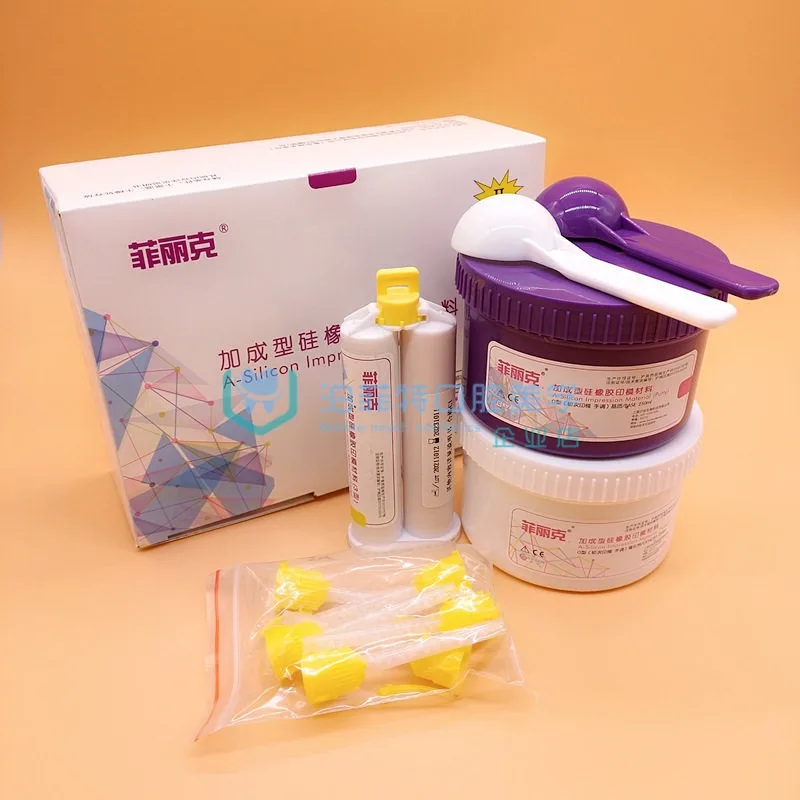 Dental Whitening Dental Impression Material Silicone Rubber Secondary Impression Lightweight Ceramic Patch Molding Material