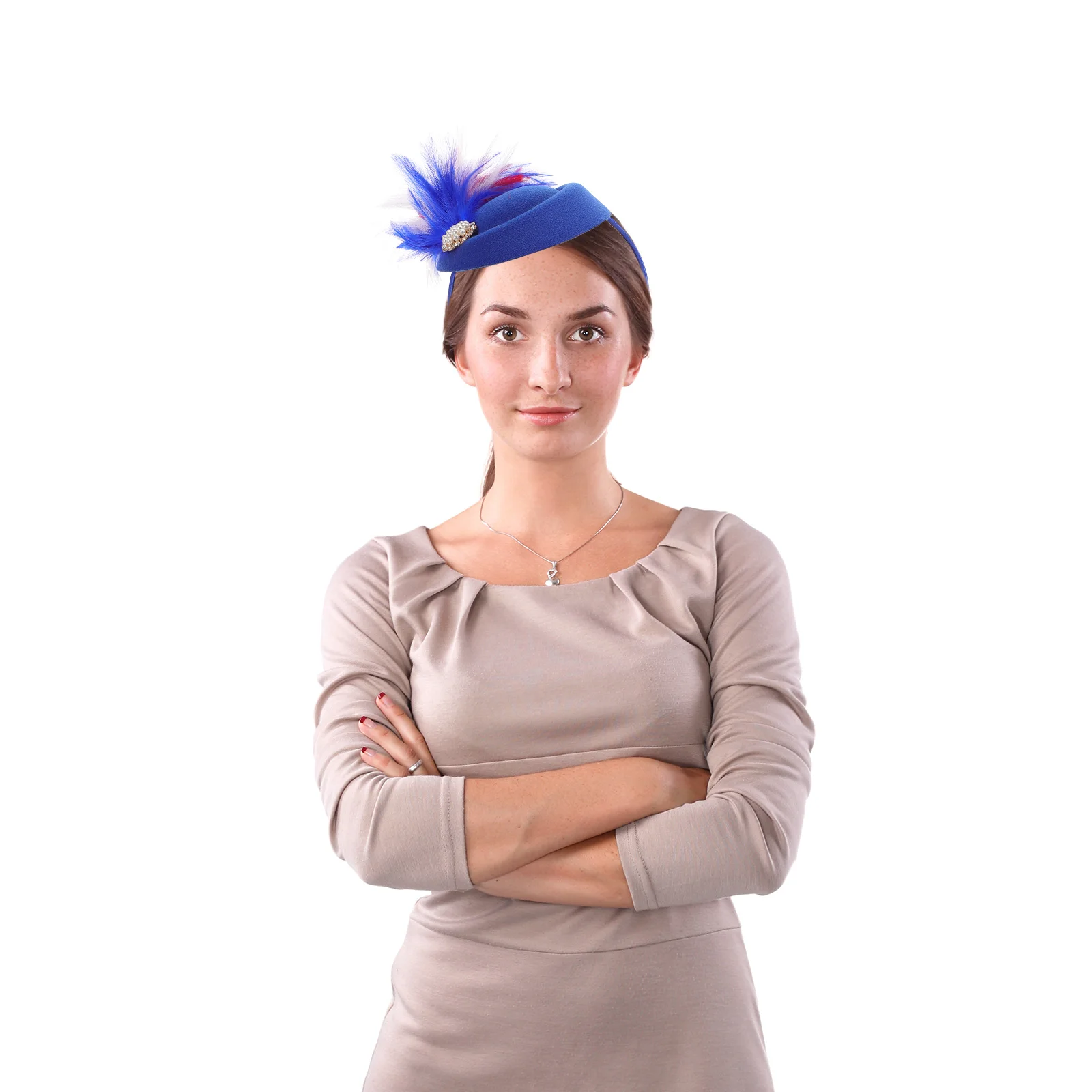 

Retro Hair Accessories Vintage Mini Hat for Women Elegant Wedding Party Headpiece Lightweight Themed Event
