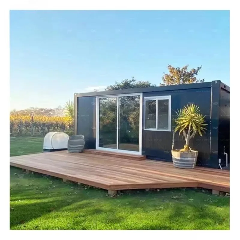 Customized Detachable Container House 40ft Luxury Prefab Mansion Home For Family Living Use