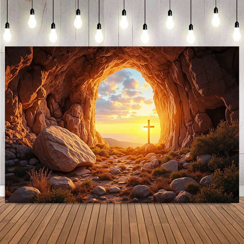 Cave Cross Sunrise Holy Light - Lighting Decor Sunrise Photos 评论和价格