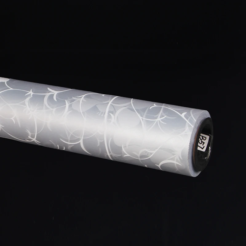Vinyl for Glass Decorative Self Adhesive Window Film Factory Price Frosted Matte PET Glass Films Modern Stained Glass for Door