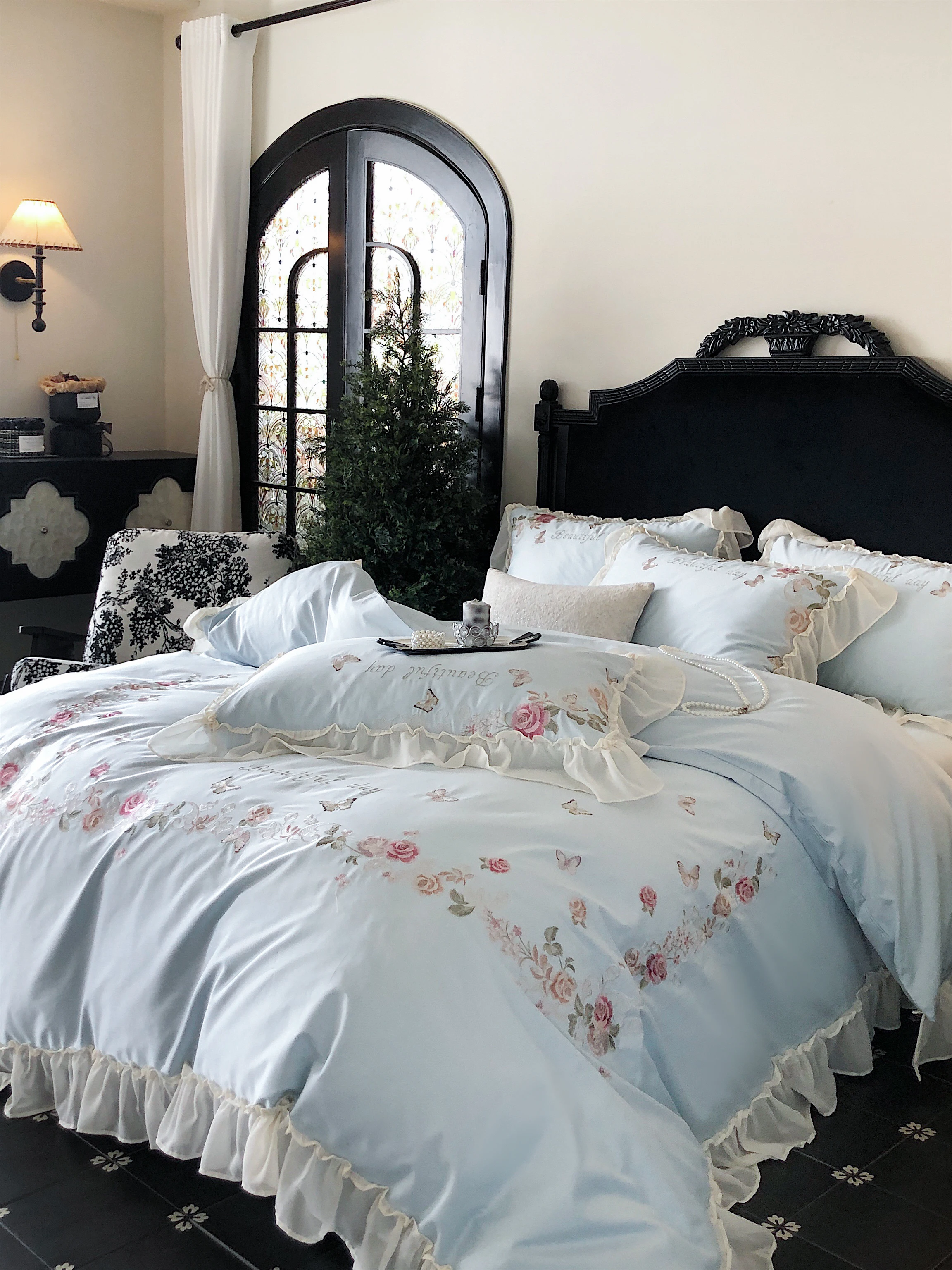 Bed Linen, Hotel‑Quality Bedding Sets, 1 Duvet Cover + 1 Flat Sheet  + 2 Pillowcases