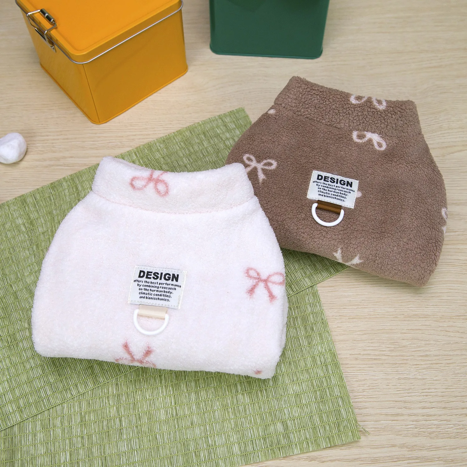 Winter Clothing Patterns - Abbigliamento elegante per cuccioli, camicia invernale