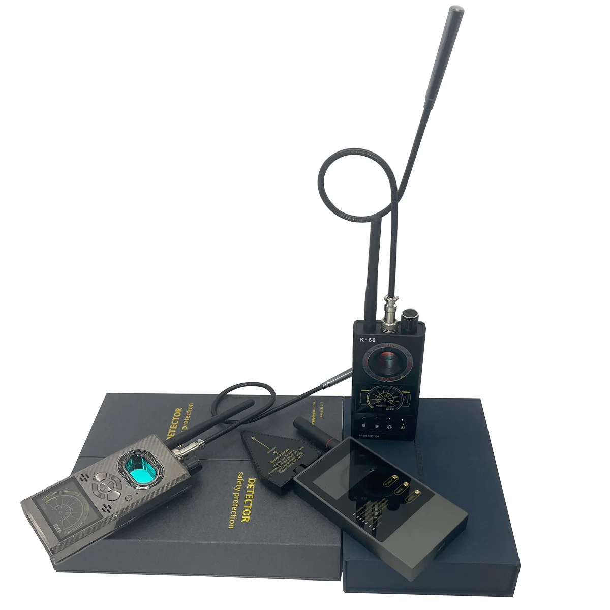 

Advanced RUN-SEND Bug Detector, Mobile APP Data Logging, Dual Antenna System for Complete Anti Tracking & Anti Eavesdropping