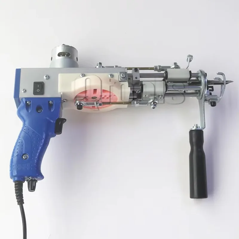 

Ready Stock Chinese Brand Cut and Loop Pile 2 in 1 Carpet Hand Tufting Gun for Handmade DIY Art Rug Making Machine the Duo Blue