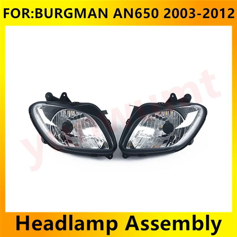 

Motorcycle Front Headlight Assembly Fit For BURGMAN AN650 2003 - 2013 Headlamp Headlight Head Light Lamp