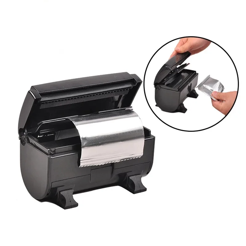 

Профессиональный парикмахерский автоматический диспенсер для резки оловянной бумаги, ящик для хранения фольги, небольшой масштабный диспенсер, аксессуары для салонов, инструменты