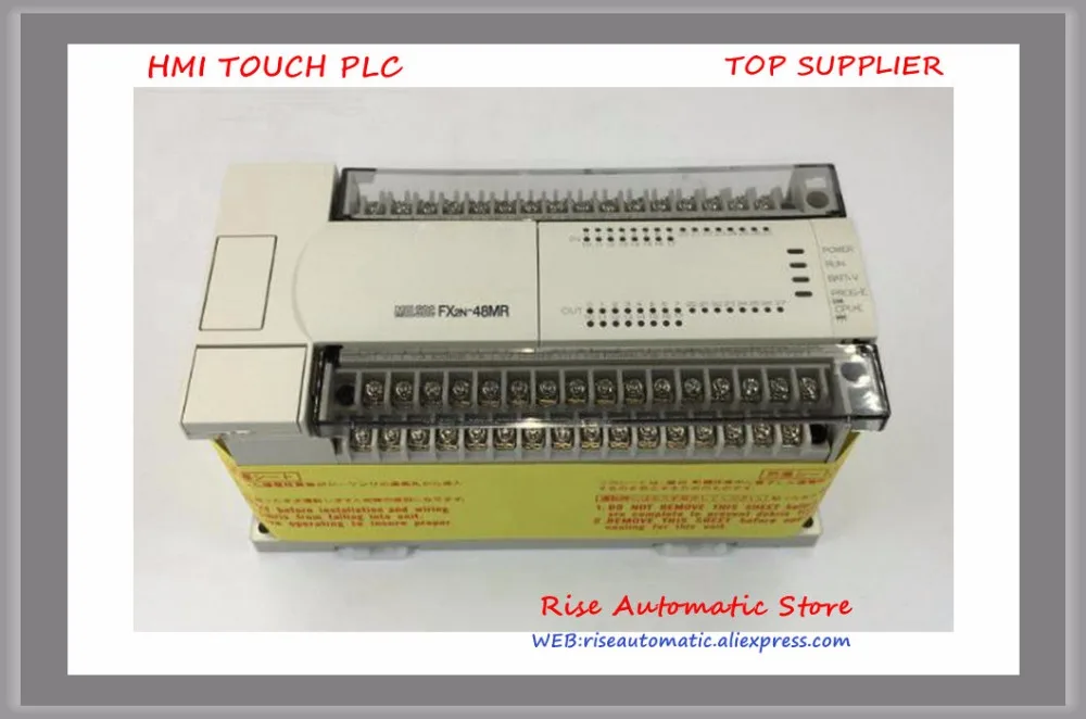 FX3U-48MR/ES-A PLC Main Unit DI 24 DO 24 Relay 24V DC New Original