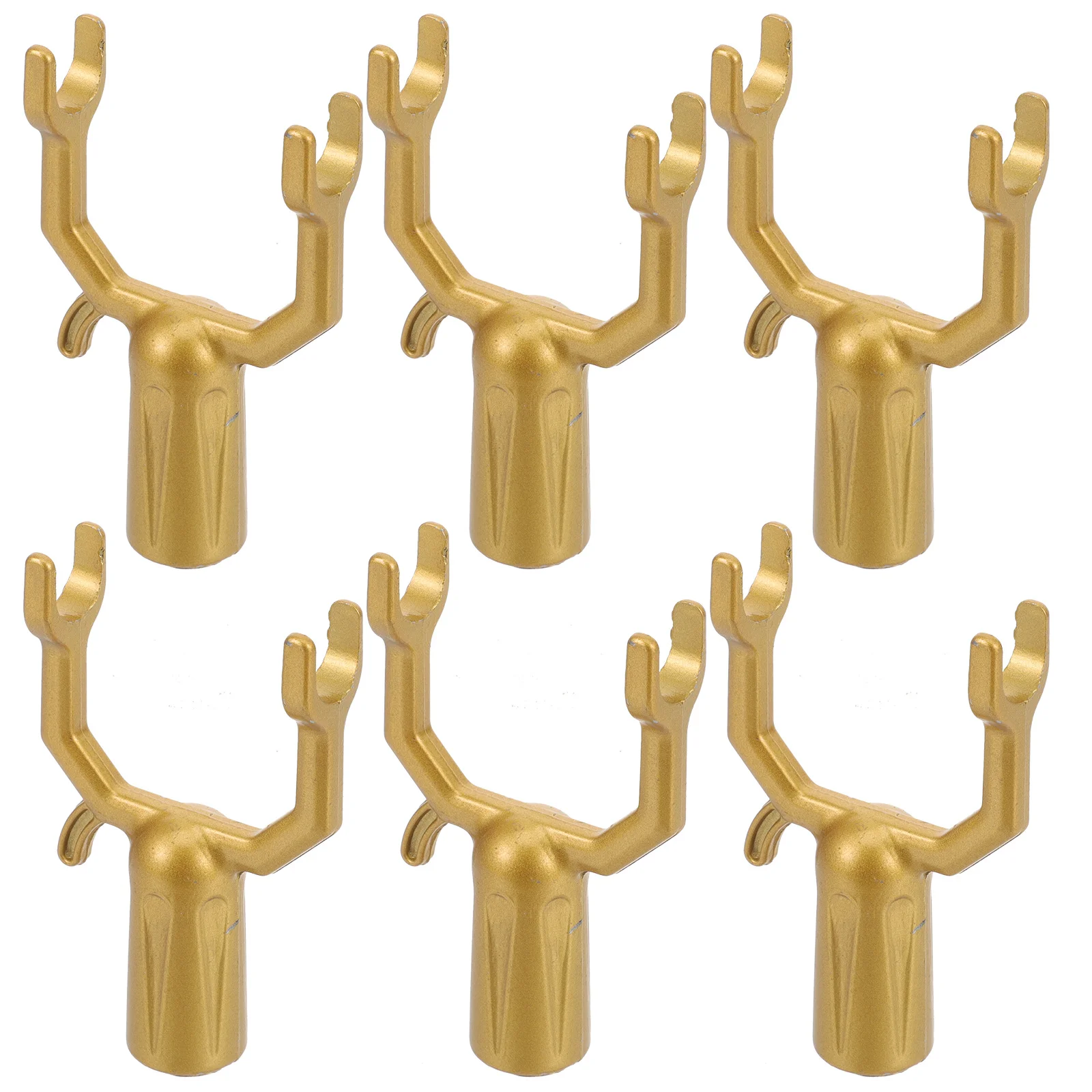 

6Pcs Aluminum Alloy Tree Branch Supports Fruit Tree Support Clips High Hardness Plant Support Tools for Outdoor Garden Pear