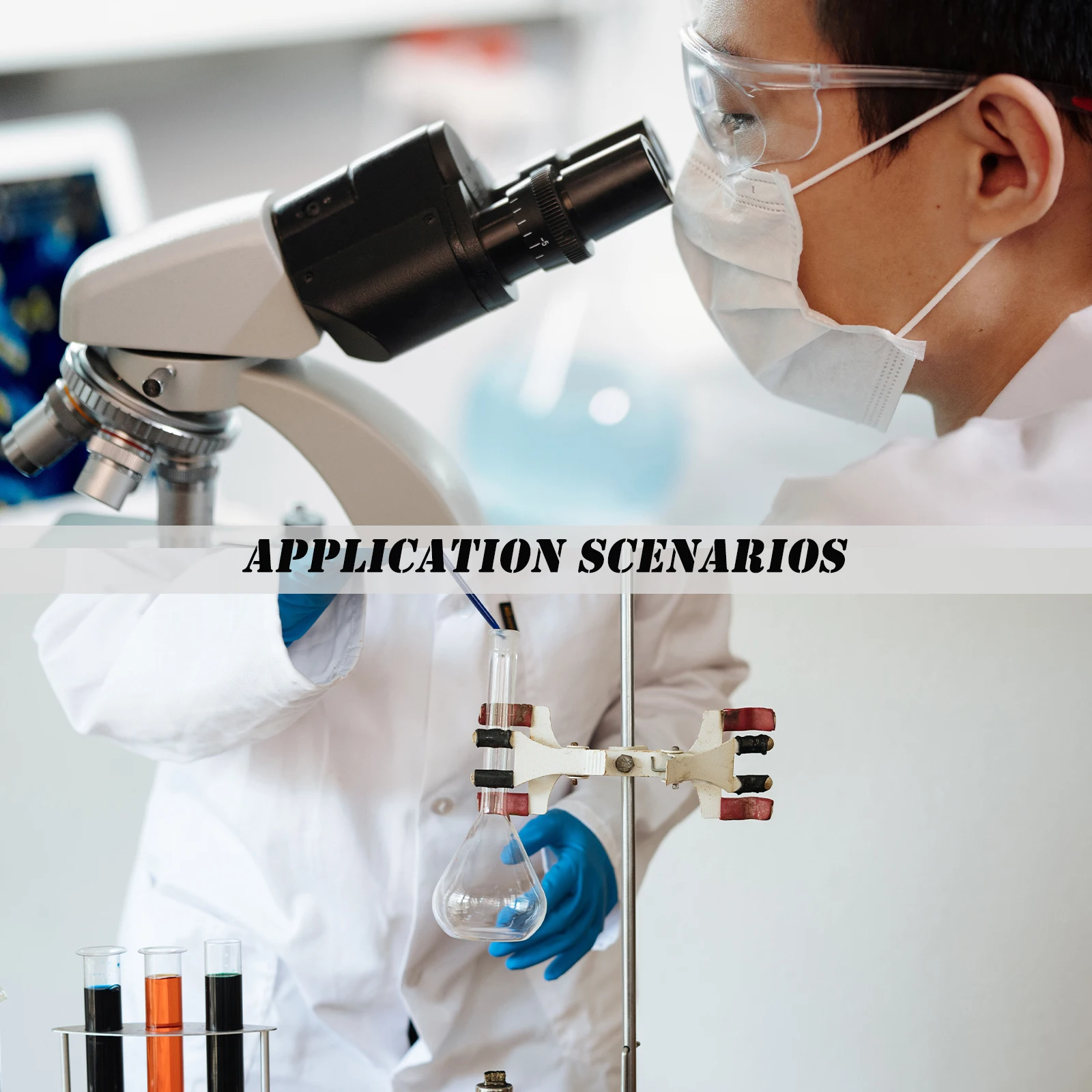 

4pcs Cell Kit Stainless Steel Wide Spreading Reusable Laboratory Tool Lightweight High Temperature