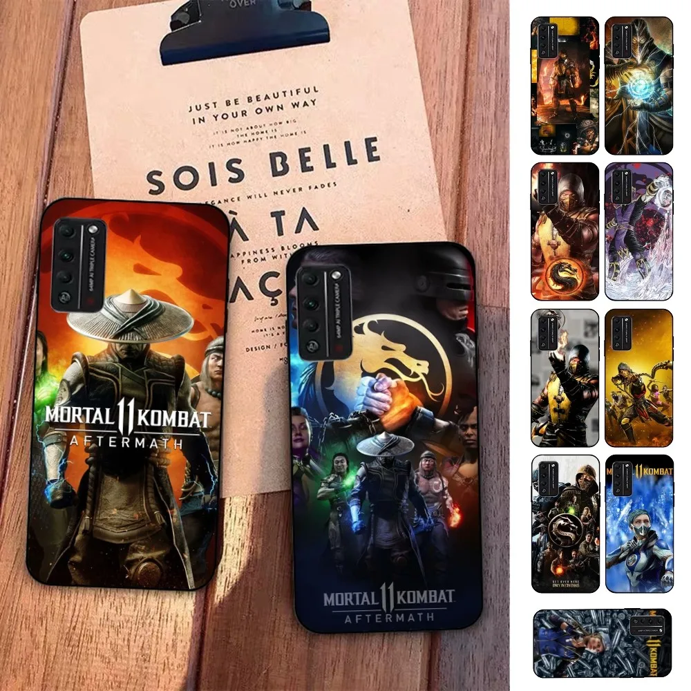 Mortal Kombat Phone Case For Huawei Honor 10 lite 9 20 7A pro 9X pro 30 pro 50 pro 60 pro 70 pro plus