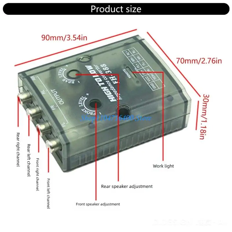 y1gd Tall To Low Frequency Sound Processor For Profound Low Enhancement In Automobiles Simple Wiring Hassle Complimentary Dense