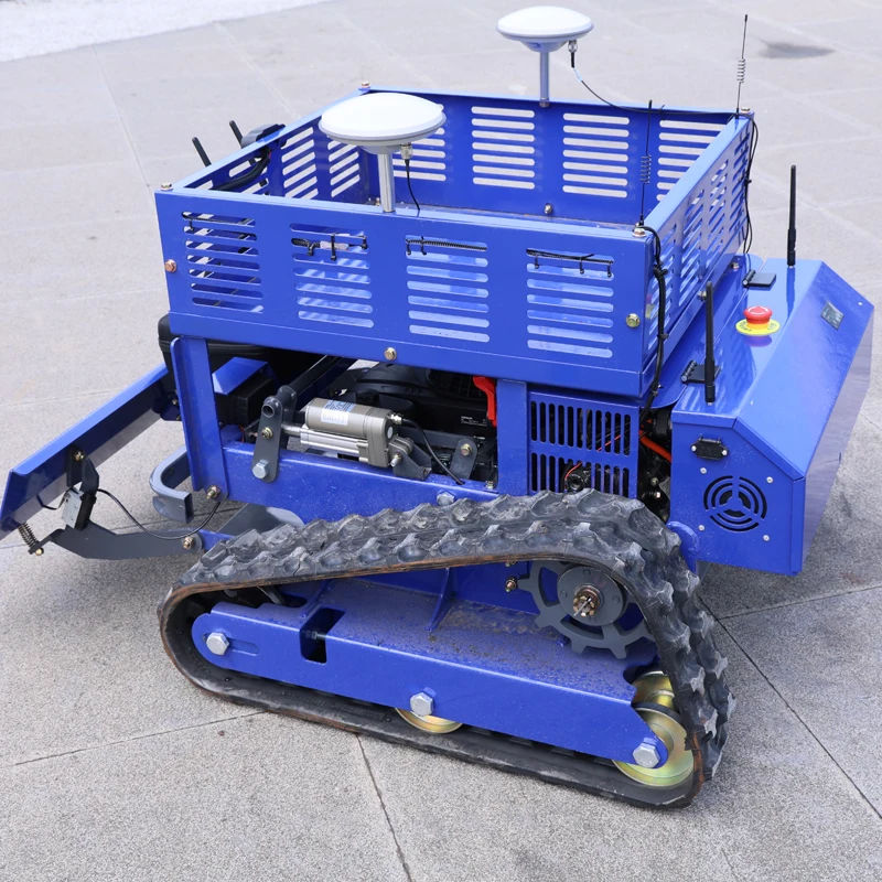 Customized China High Quality Diesel Smart Remote Control Lawn Mower Robot for Garden Grass Cutter Remoter Lawn Mower Machine