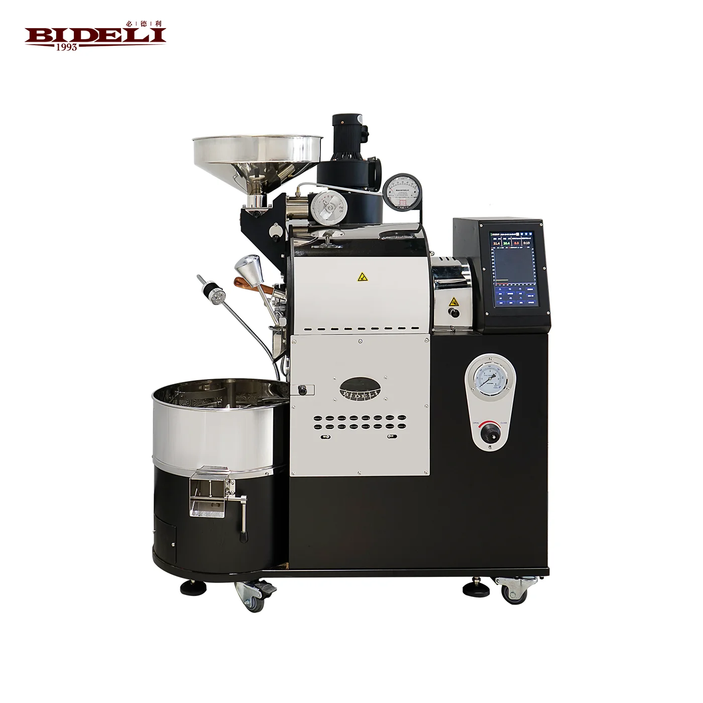 High Quality 1kg 2kg 3kg Coffee Bean Roaster With Touch Screen Coffee Roaster