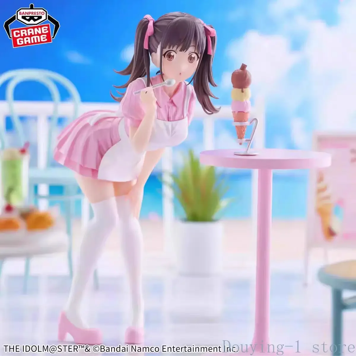 

Original Bandai Action Figures Anime IDOLM STER Anime Action Collection Character Model Toy