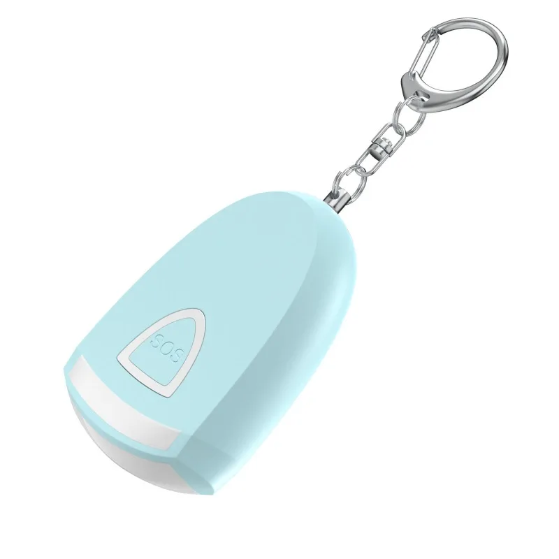 Hot-Selling Rechargeable Personal Alarm Keychain - LED Light Self-Defense Device, Portable Outdoor Anti-Wolf Safety Gadget view 5