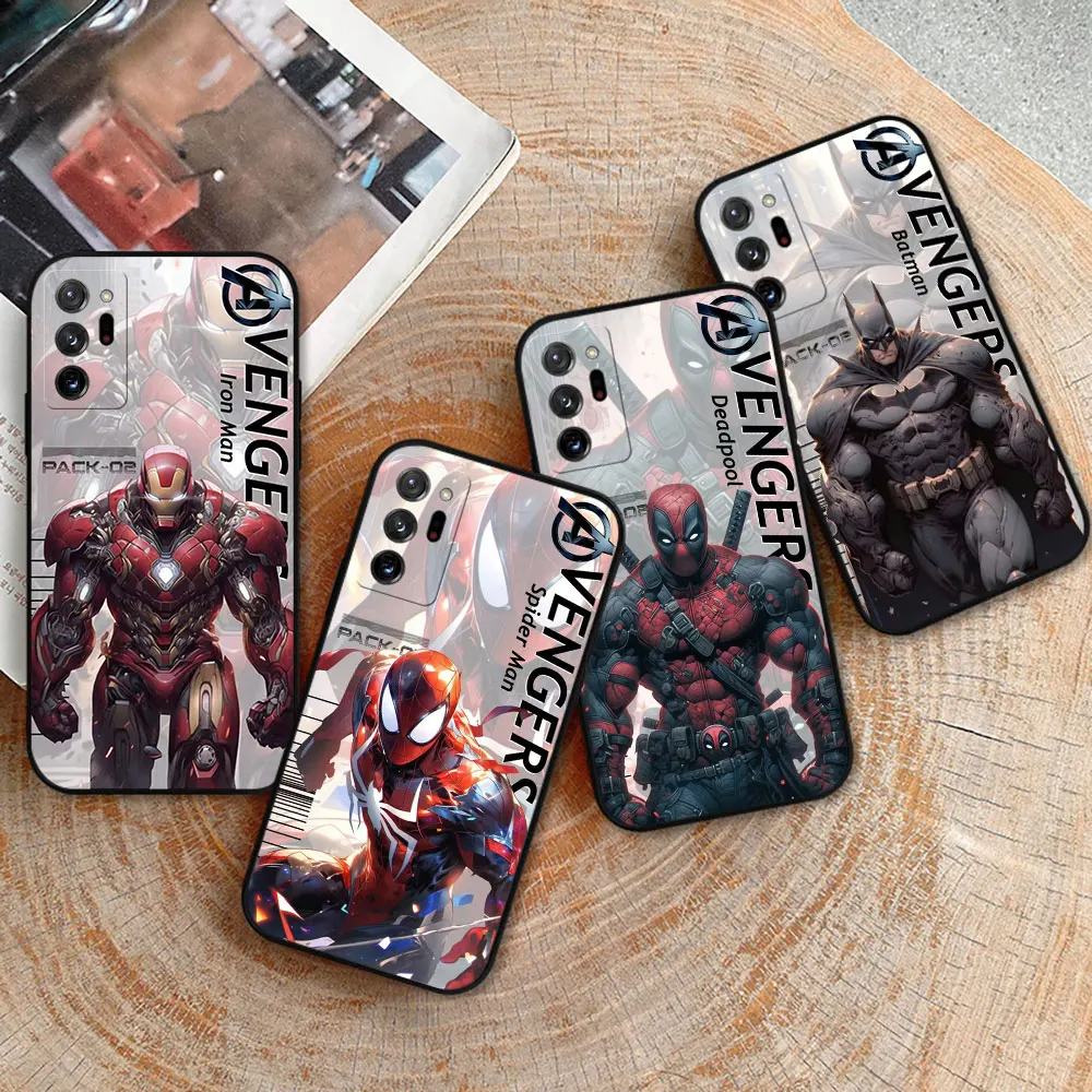 

Marvel The Avengers Heros Case For Samsung Galaxy Note 20 10 Ultra Plus A30 A24 A23 A22 A21S A20S A14 A13 A12 A11 A10 A10S Cover