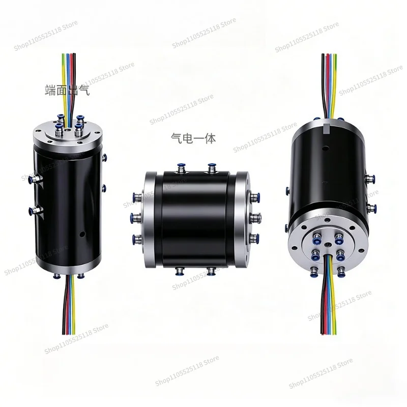 For Miniature Conductive Slip Ring Outer Diameter 12.5mm2~ 4 Channels of 5A Current 360 Degree Rotary Joint Two Packs