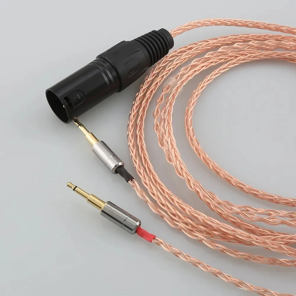 Audiocrast 4Pin XLR Balanced Copper Headphone Upgrade Cable OPPO PM-1 PM-2 HE1000 400S 560
