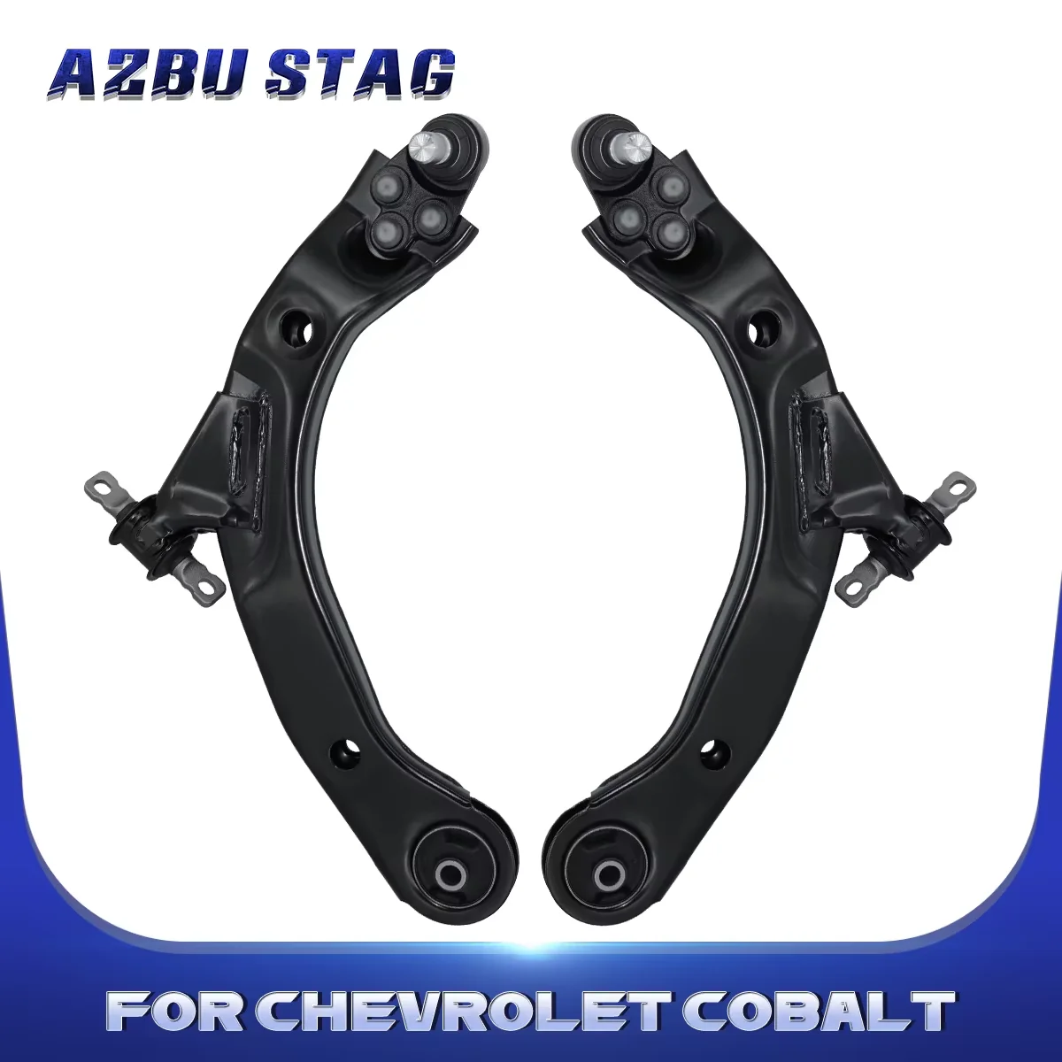 

AzbuStag 2Pcs Front Lower Control Arm for CHEVROLET COBALT HHR PONTIAC G5 PURSUIT SATURN ION 2003-2011 K620302 10356342
