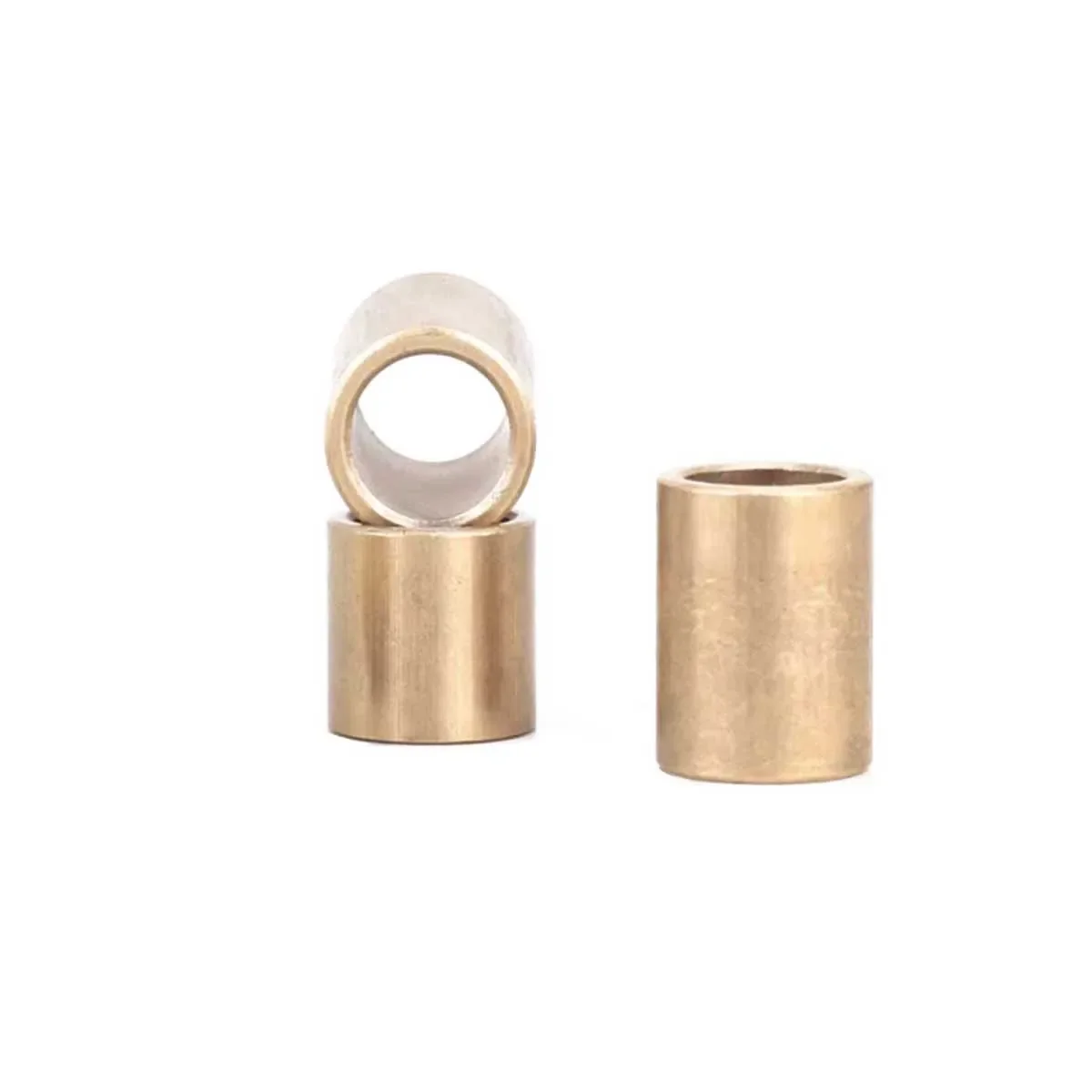 Powder metallurgy oil bearing copper sleeve brass bushing lining thin inner diameter 3 4 5 6 8 mm