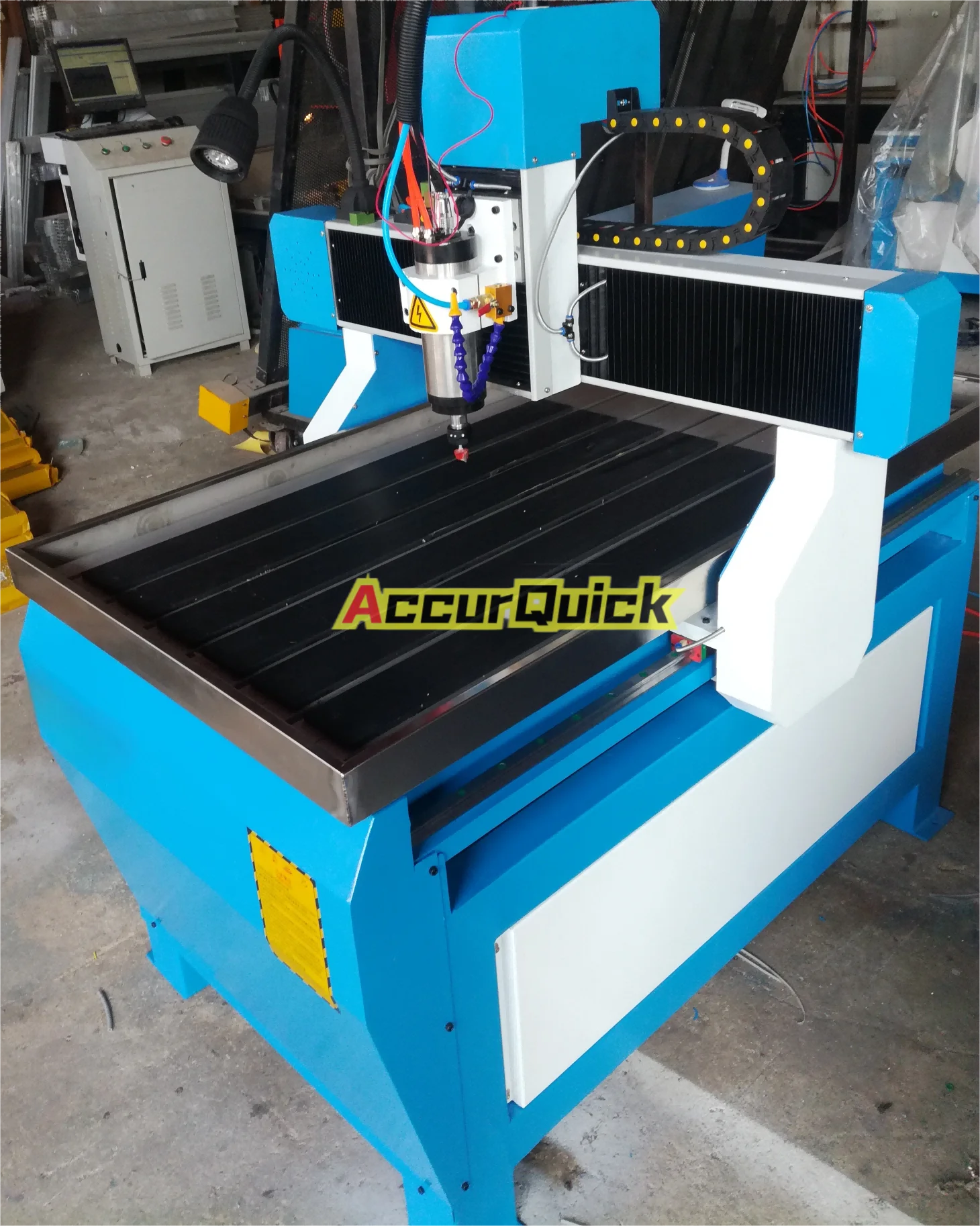 Iron Aluminum Copper Gold Silver Engraving Carving CNC Machine with CE Certification