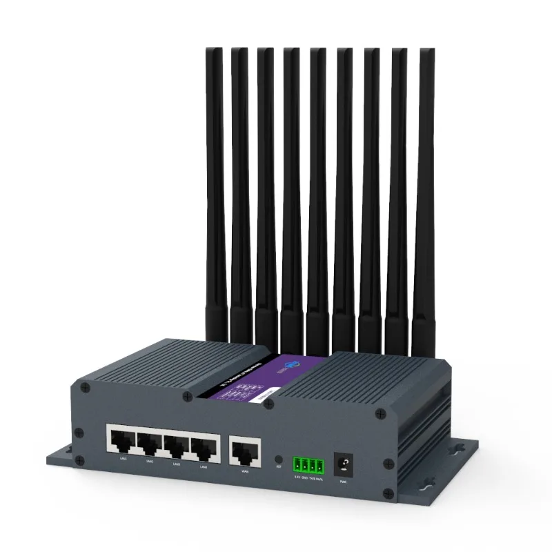 High-performance industrial 5G wireless router with SIM card slot for sale