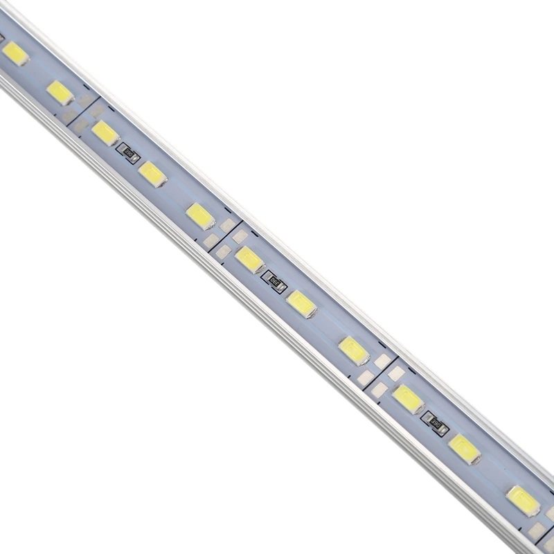 DSHA-Barra de tira dura de aluminio, luz blanca rígida, 50CM, 12V, 36 LED, 5630 SMD, gran oferta