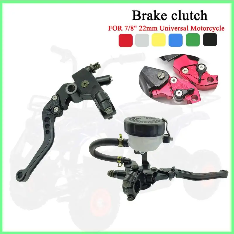 

Motorcyle 7/8" 22mm CNC Aluminum Brake Clutch Pump Lever Hydraulic Master Cylinder for 250cc-500cc Dirt Pit Bike Motorcyle parts