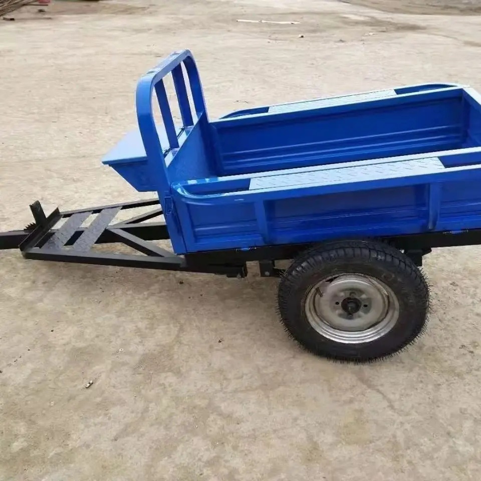 2025Pequeno reboque de trator de jardim agrícola