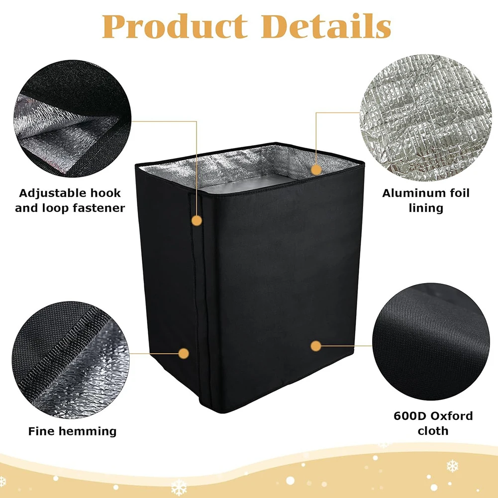 Winter Honeycomb Protector Waterproof Adjustable Bee Hive Insulation Wrap Windproof Protective Cover Outdoor Living Supplies