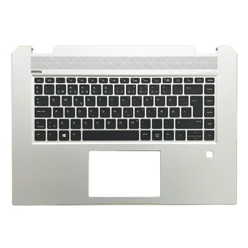 AA  For HP ZBook Studio 15 G5 Laptop C Shell Palmrest W/ Keyboard Brown/ Silver