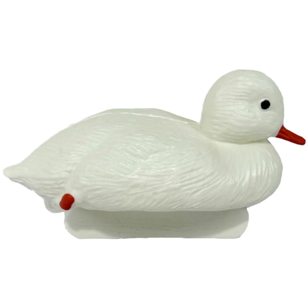 Outdoor Mallard Duck Decoy Realistic Design for Hunting Bait or Pond Garden Decoration Waterproof PET 12x5.5x7cm