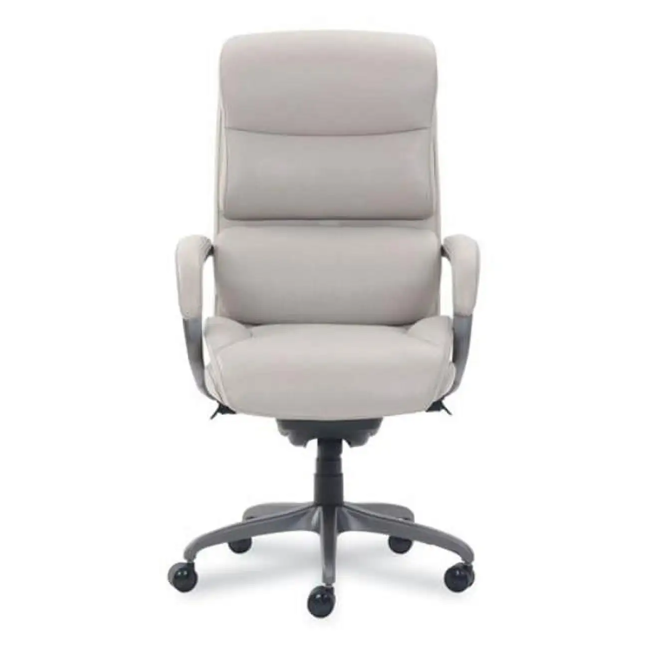 

Aberdeen Bonded Leather Executive Chair Beige Executive office chair with swivel seat Maximize the use of work space