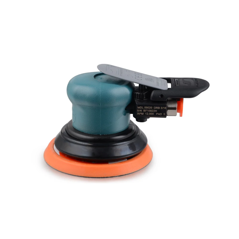 Random track sander 59020 is used for general sanding and is 5 inches (127 mm) in diameter.