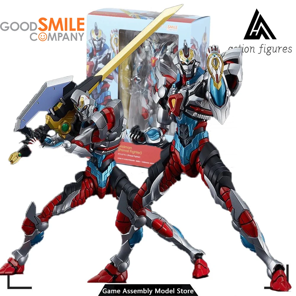 

GSC Original Genuine Anime Model Kit SSSS Max Factory Gridman Primal Fighter Action Figure Assembly Model PVC Gift for Boys PVC