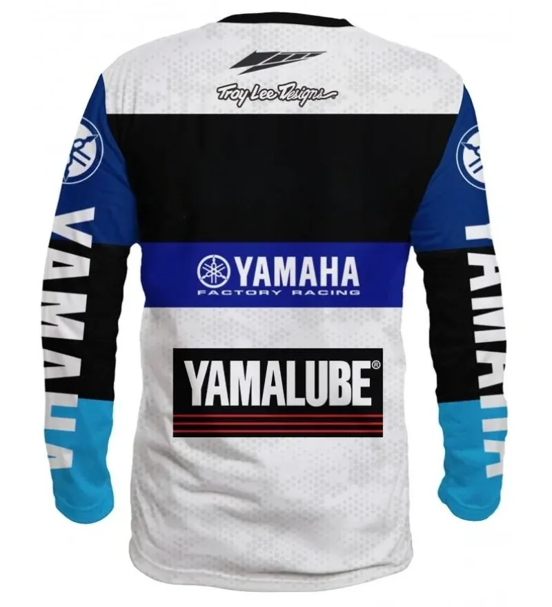 2026 Spring and Summer Trendy Yamaha Classic Long Sleeve T-shirt for Men and Women Sunscreen Motorcycle Cycling Sweatshirt