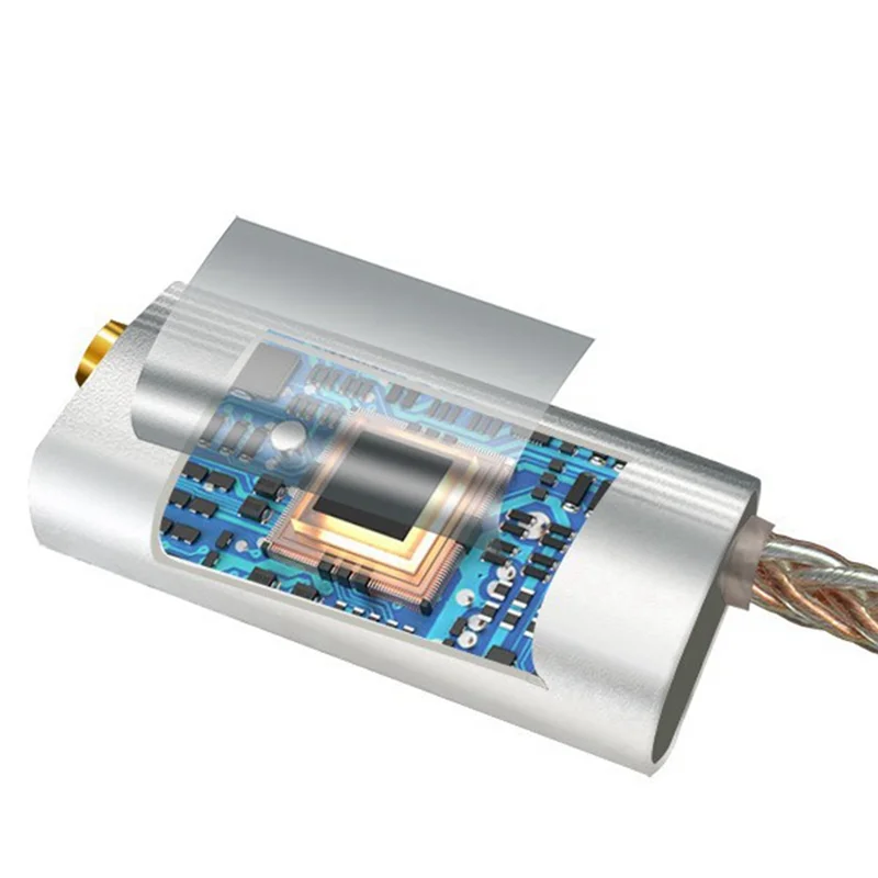 【NEU】CX31993 Hifi DAC Kopfhörerverstärker Audiodekodierung AMP Adapter Soundkarte Digital Decoder 32Bits/384Khz für iPhone IOS