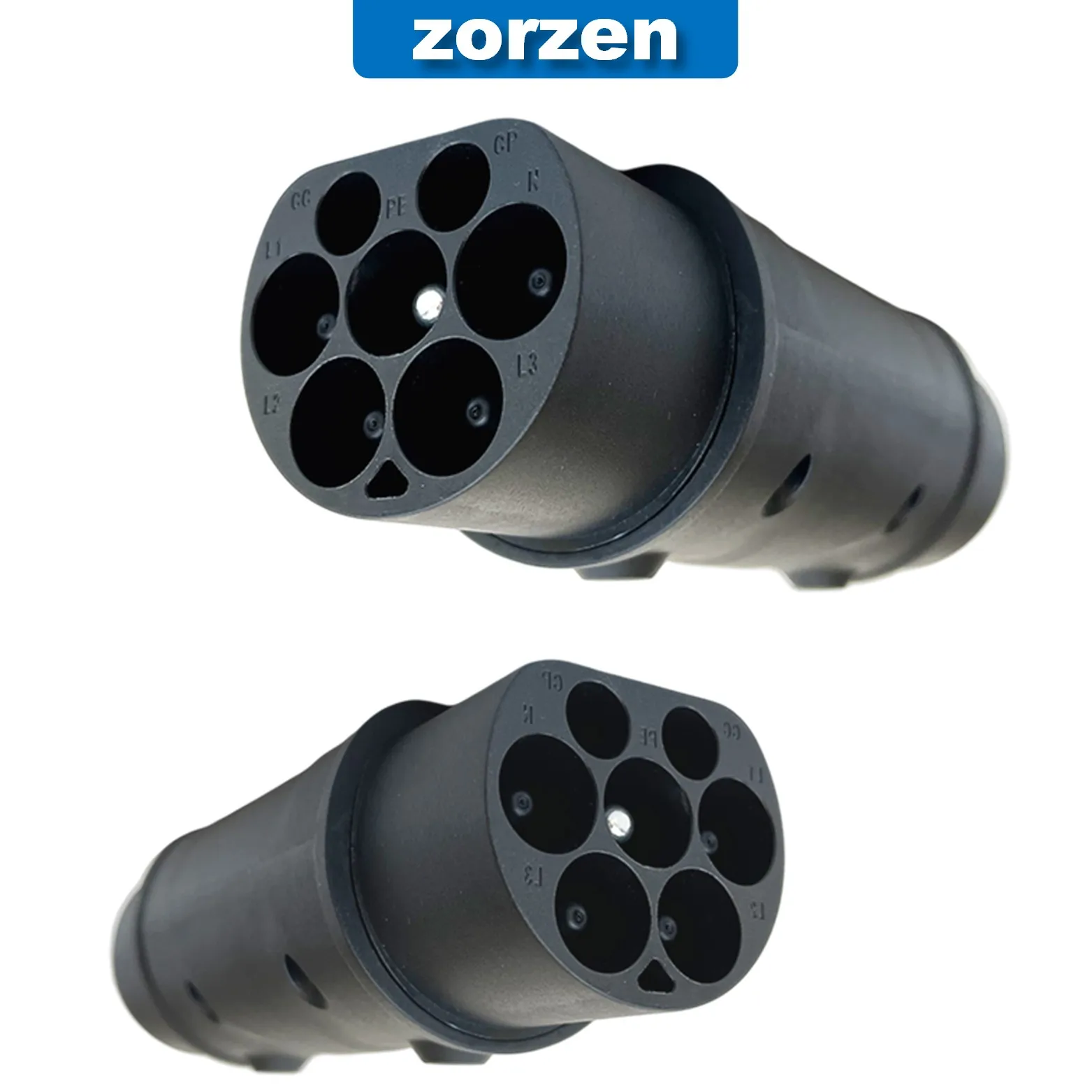 IEC 62196-2 para GBT Adaptador, carregador para PHEV e carros elétricos com soquete de carregamento chinês GB/T, compatível com tipo2 para tipo2