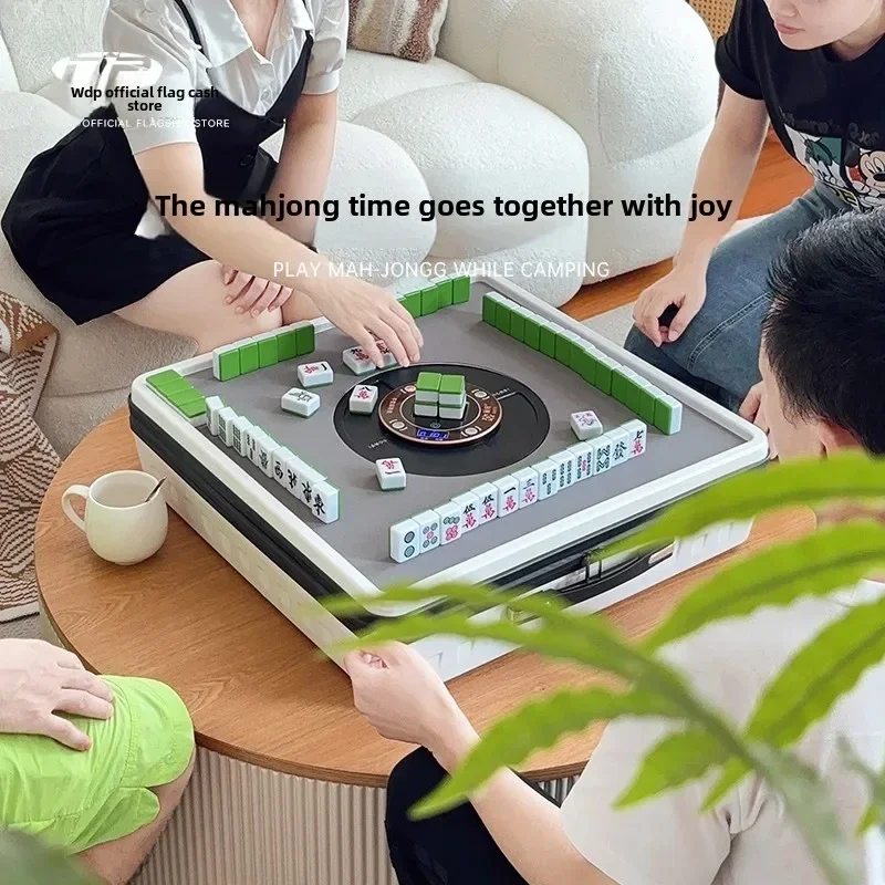 HSN Portable Small Mahjong Machine Automatic Mahjong Table Dining Table Dual Purpose Household Small Size Sparrow Sanrio